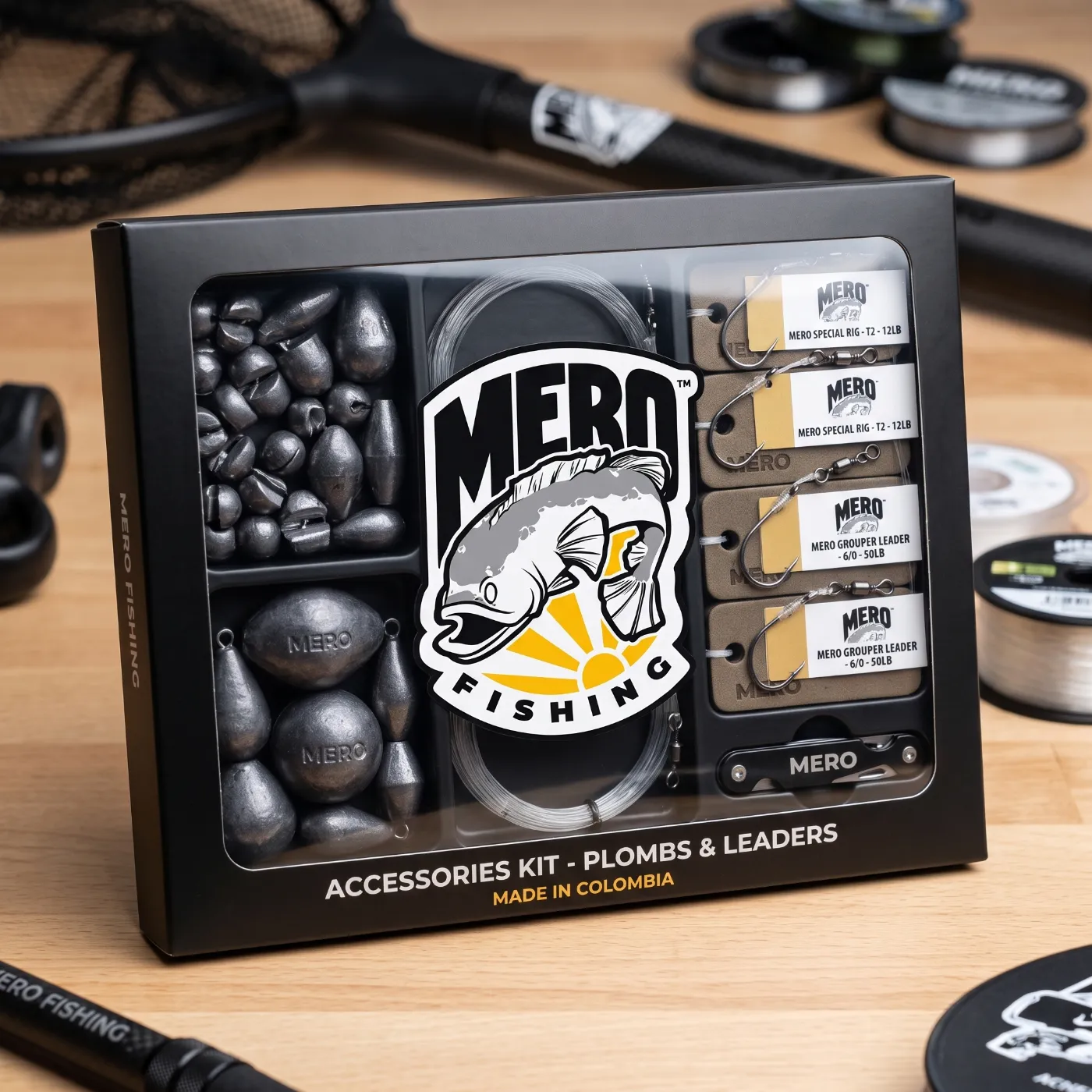 Kit Experto "Plomadas y Leaders" – Mero Fishing