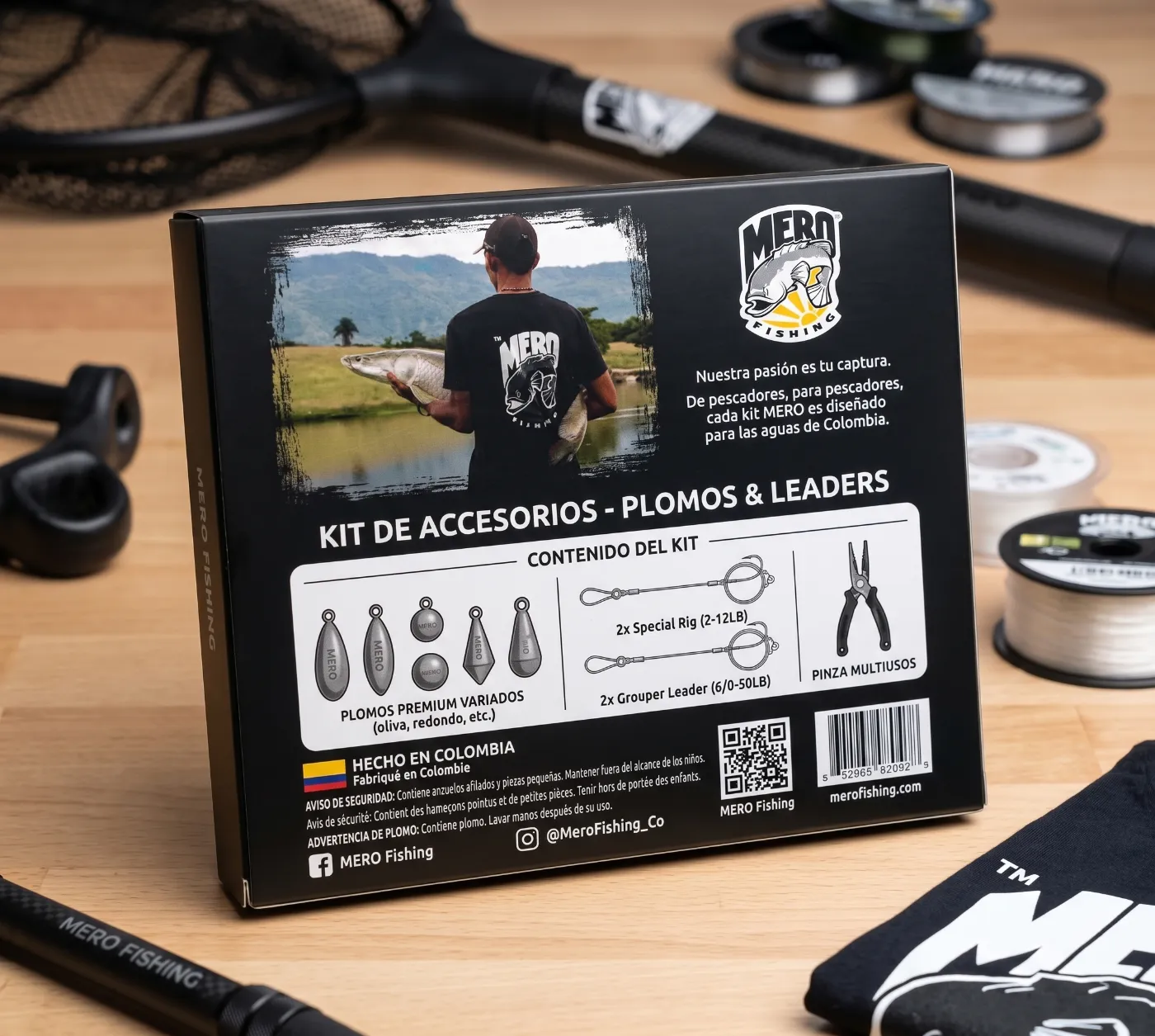 Kit Experto "Plomadas y Leaders" – Mero Fishing